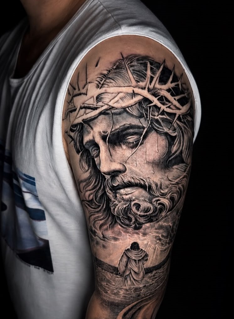 Tatuagem religiosa - Jesus
