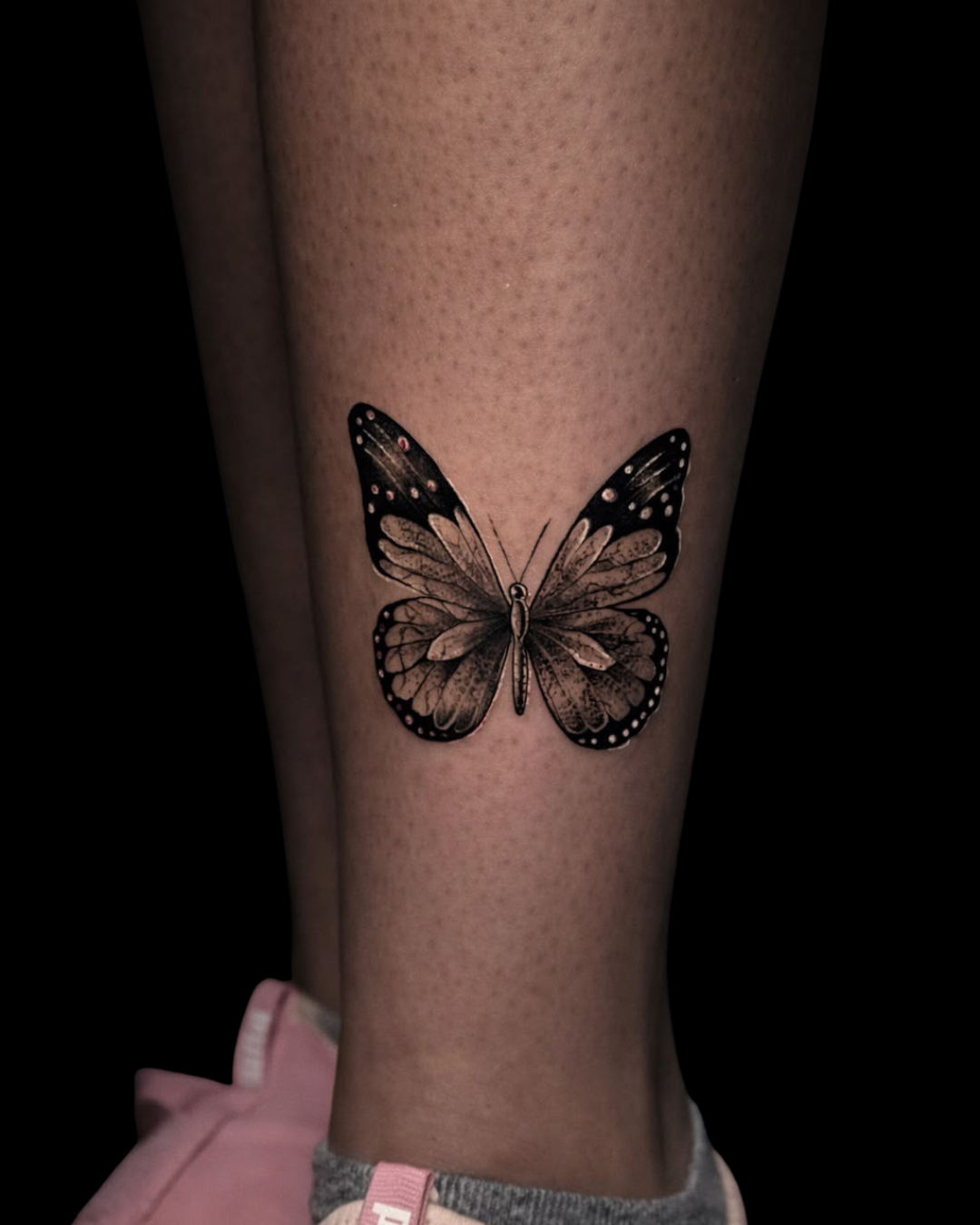 Fine line borboleta